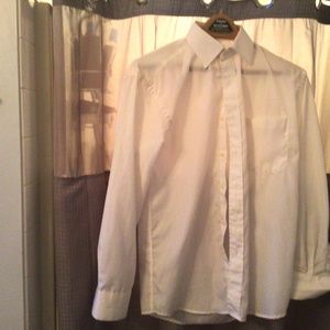 Claudio Nucci Men’s white button down dress shirt size small